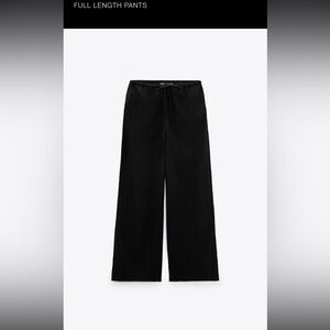 Zara black loose pants